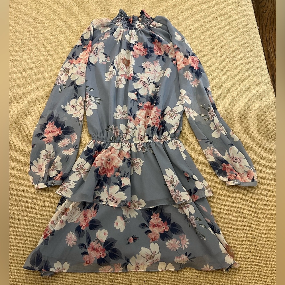 Yumi Kim Class Act Mini Dress in Westview Moon Floral Print